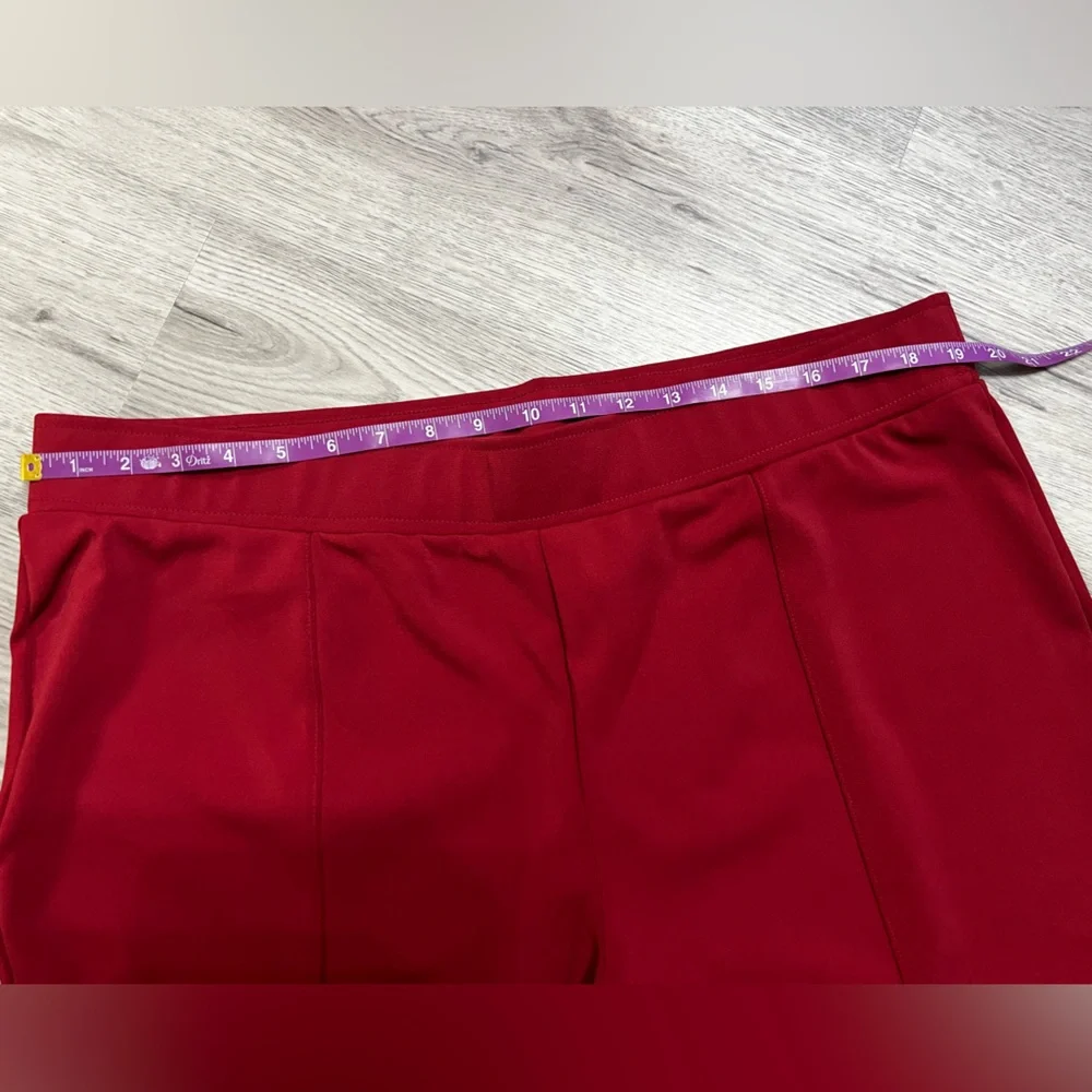 IMAN Global Chic Ponte Knit Bootcut Pant size 1X - Picture 4 of 9